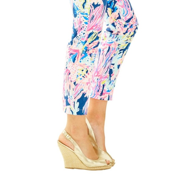 Lilly Pulitzer Kelly Ankle Pant in Sunken Treasure - Picture 1 of 8